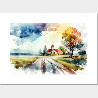 Rustic Countryside Charm Posters and Art